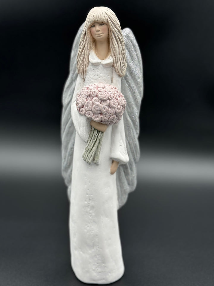 Vivartis Angel- Seraphim's Floral Embrace - Guardians of Rose Petals (503)