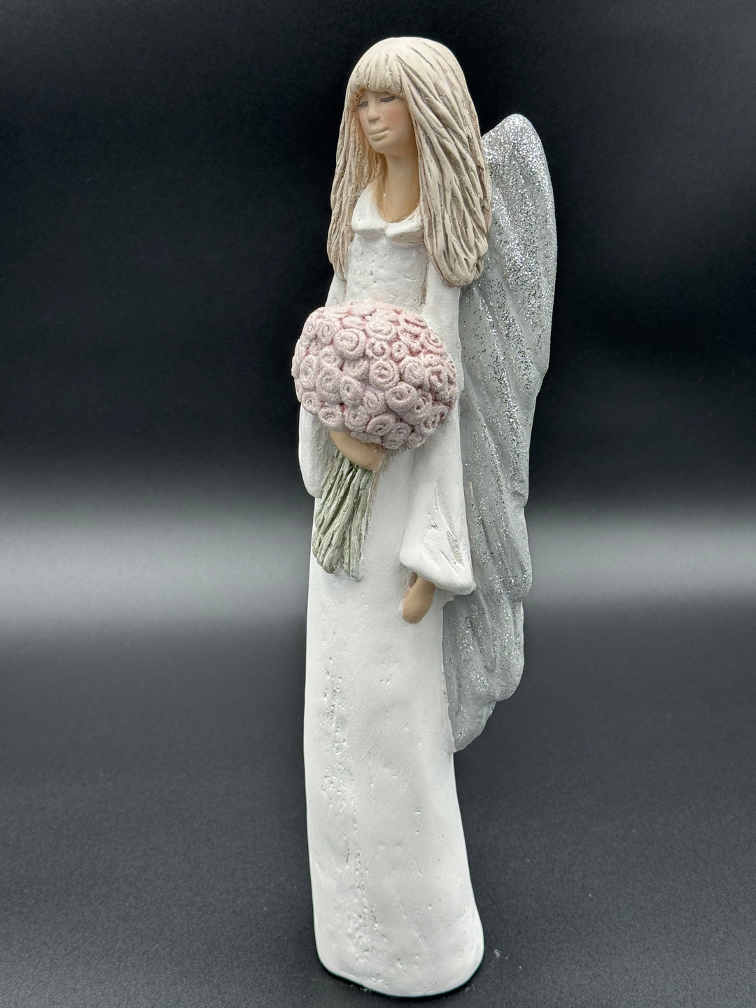 Vivartis Angel- Seraphim's Floral Embrace - Guardians of Rose Petals (503)
