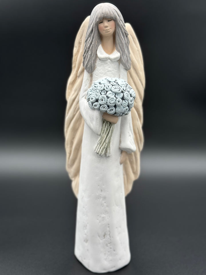 Vivartis Angel- Seraphim's Floral Embrace - Guardians of Rose Petals (503)