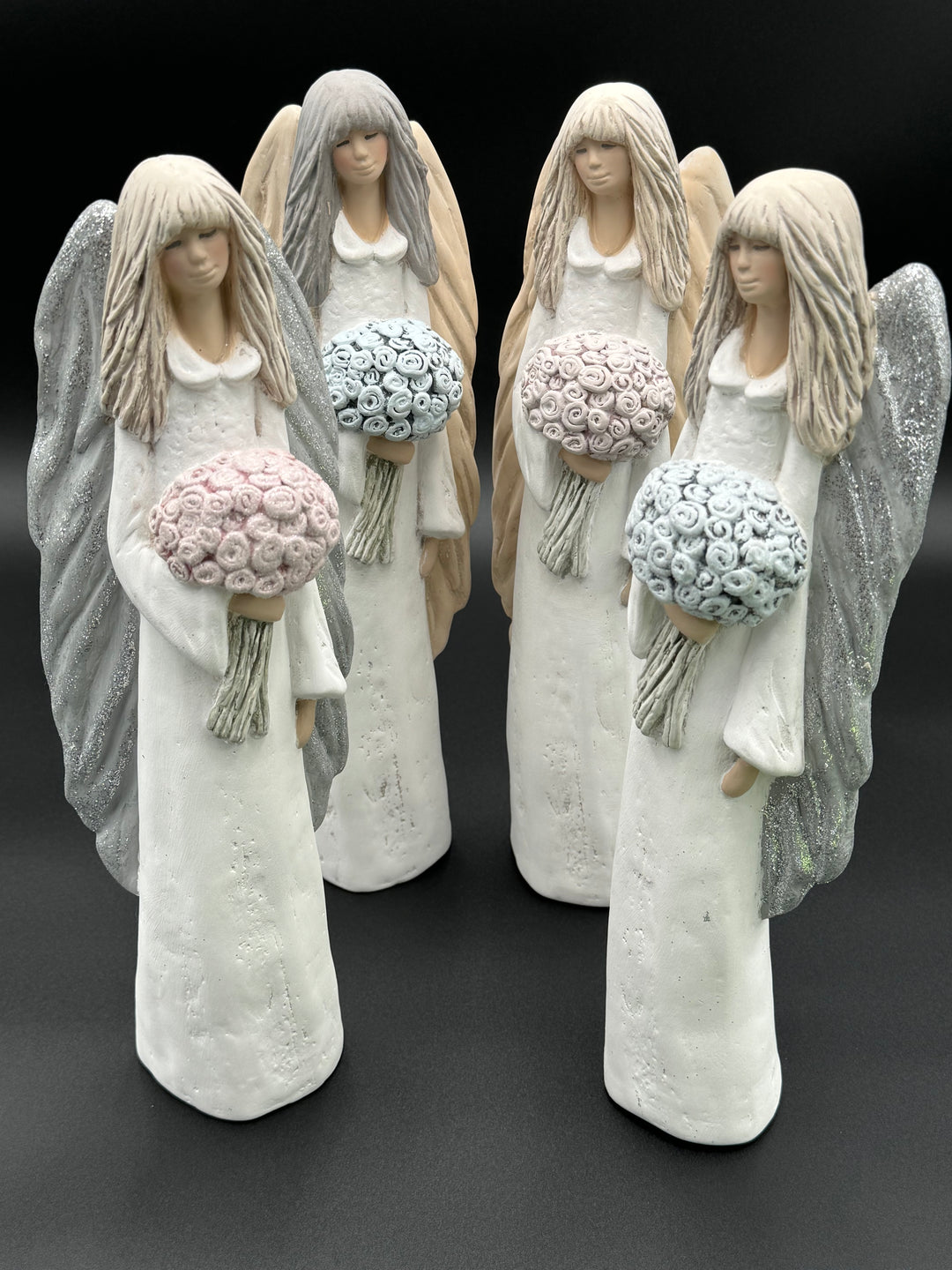 Vivartis Angel- Seraphim's Floral Embrace - Guardians of Rose Petals (503)