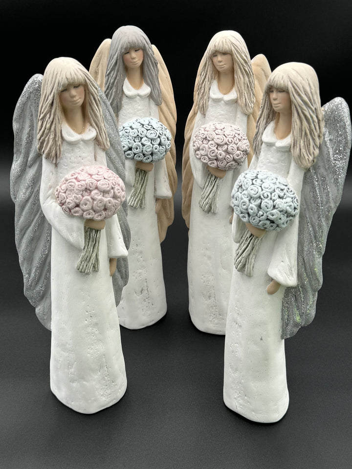 Vivartis Angel- Seraphim's Floral Embrace - Guardians of Rose Petals (503)