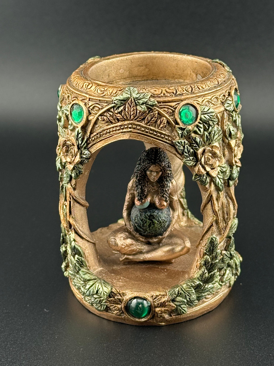 Mother Earth Tea Light Candle Holder (Nemesis Now)