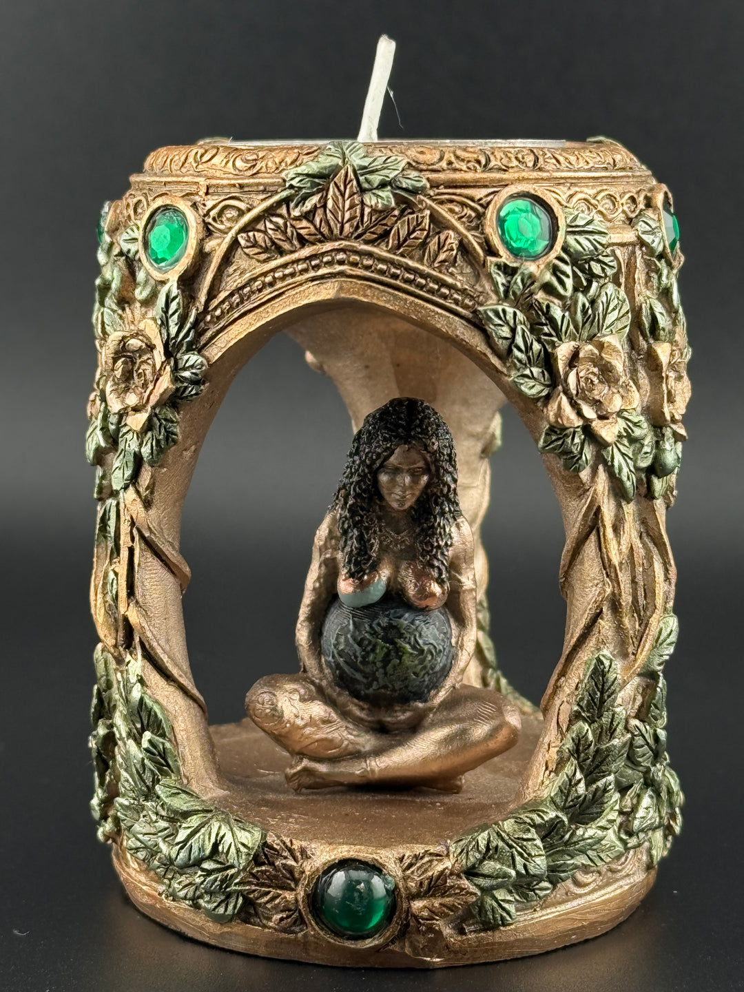 Mother Earth Tea Light Candle Holder (Nemesis Now)