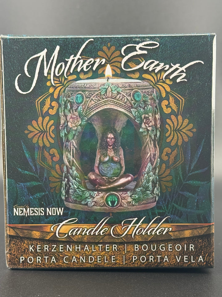 Mother Earth Tea Light Candle Holder (Nemesis Now)