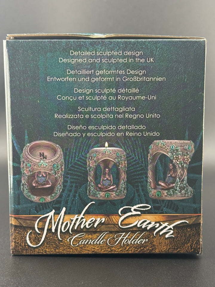 Mother Earth Tea Light Candle Holder (Nemesis Now)