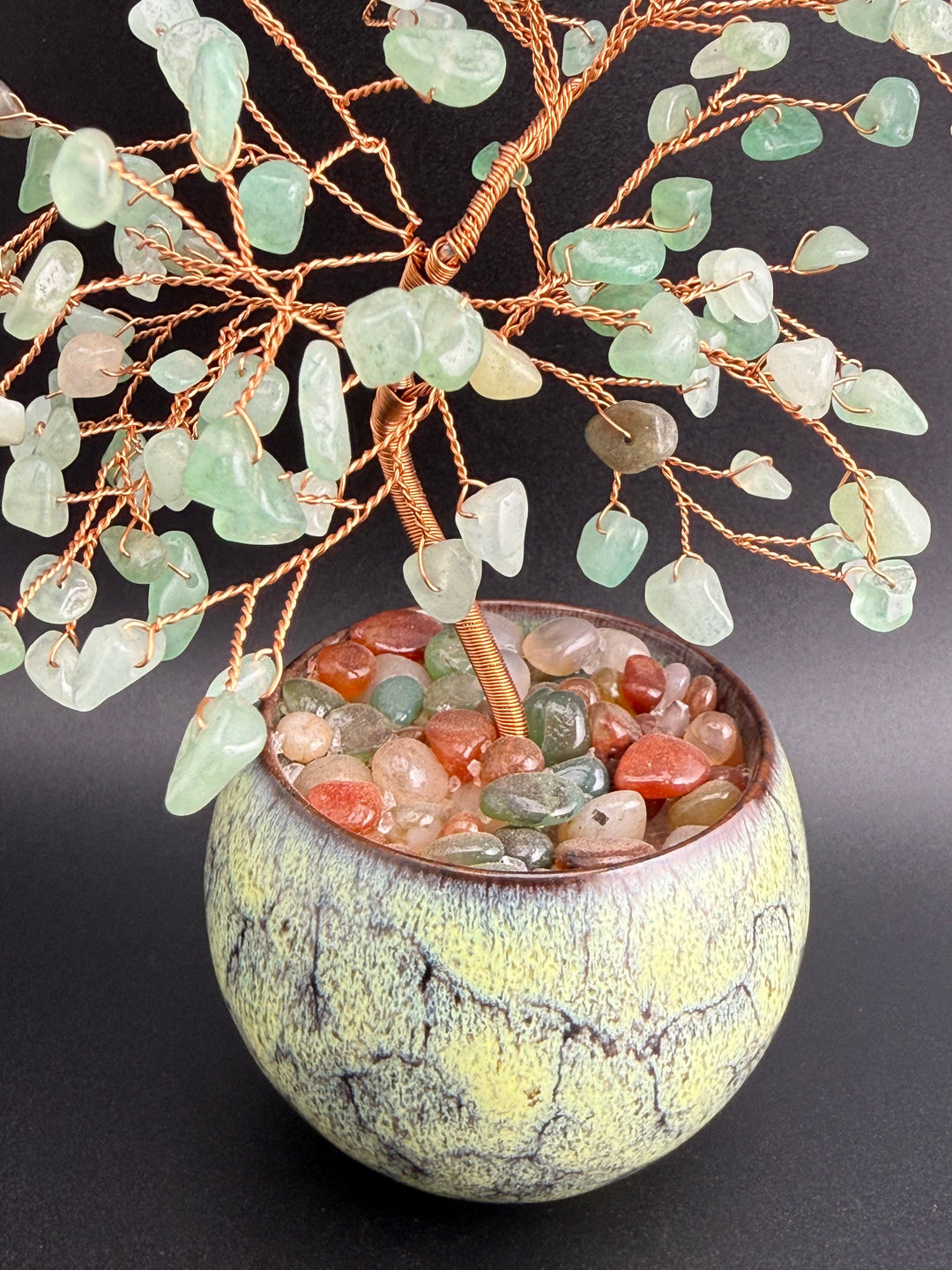 Sweet Energy Crystal Tree of Life Bowl