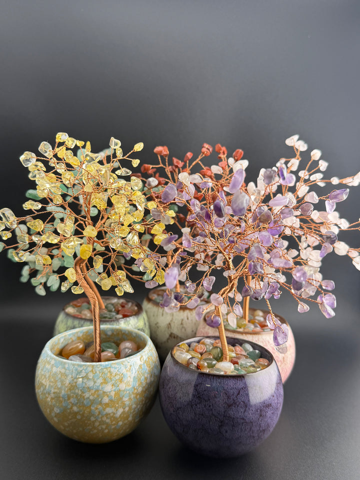 Sweet Energy Crystal Tree of Life Bowl