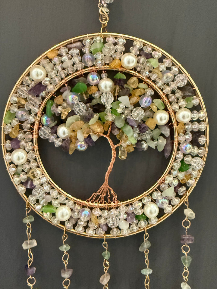 Celestial Harmony Tree of Life Sun Catcher