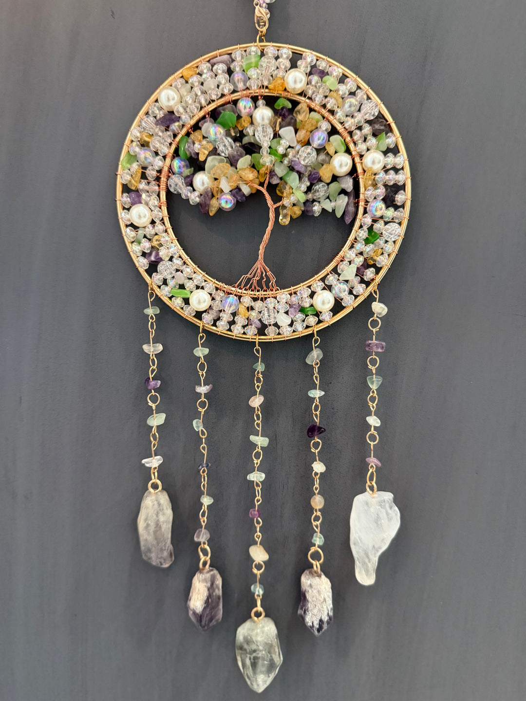Celestial Harmony Tree of Life Sun Catcher