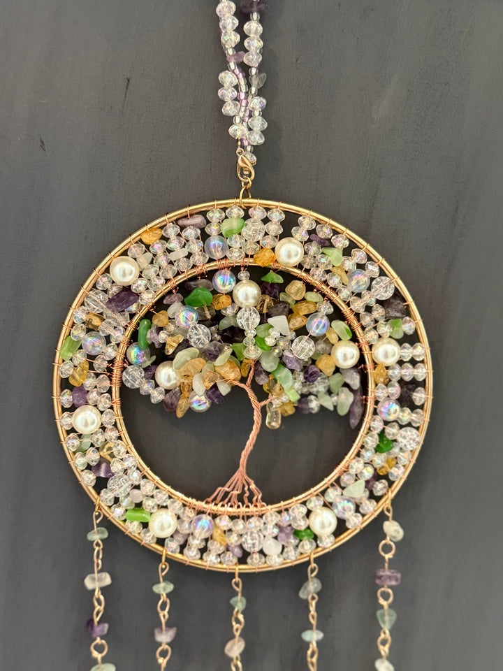 Celestial Harmony Tree of Life Sun Catcher