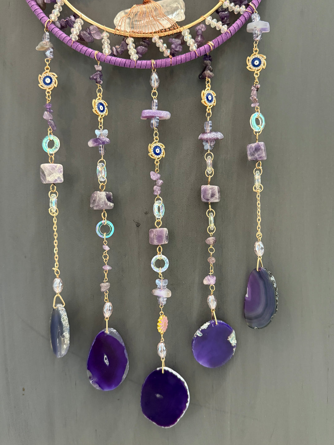 Amethyst Serenity Tree of Life Suncatcher (Extra Large)