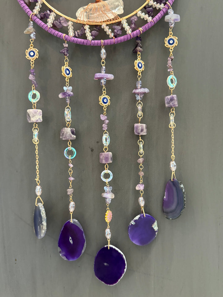 Amethyst Serenity Tree of Life Suncatcher (Extra Large)