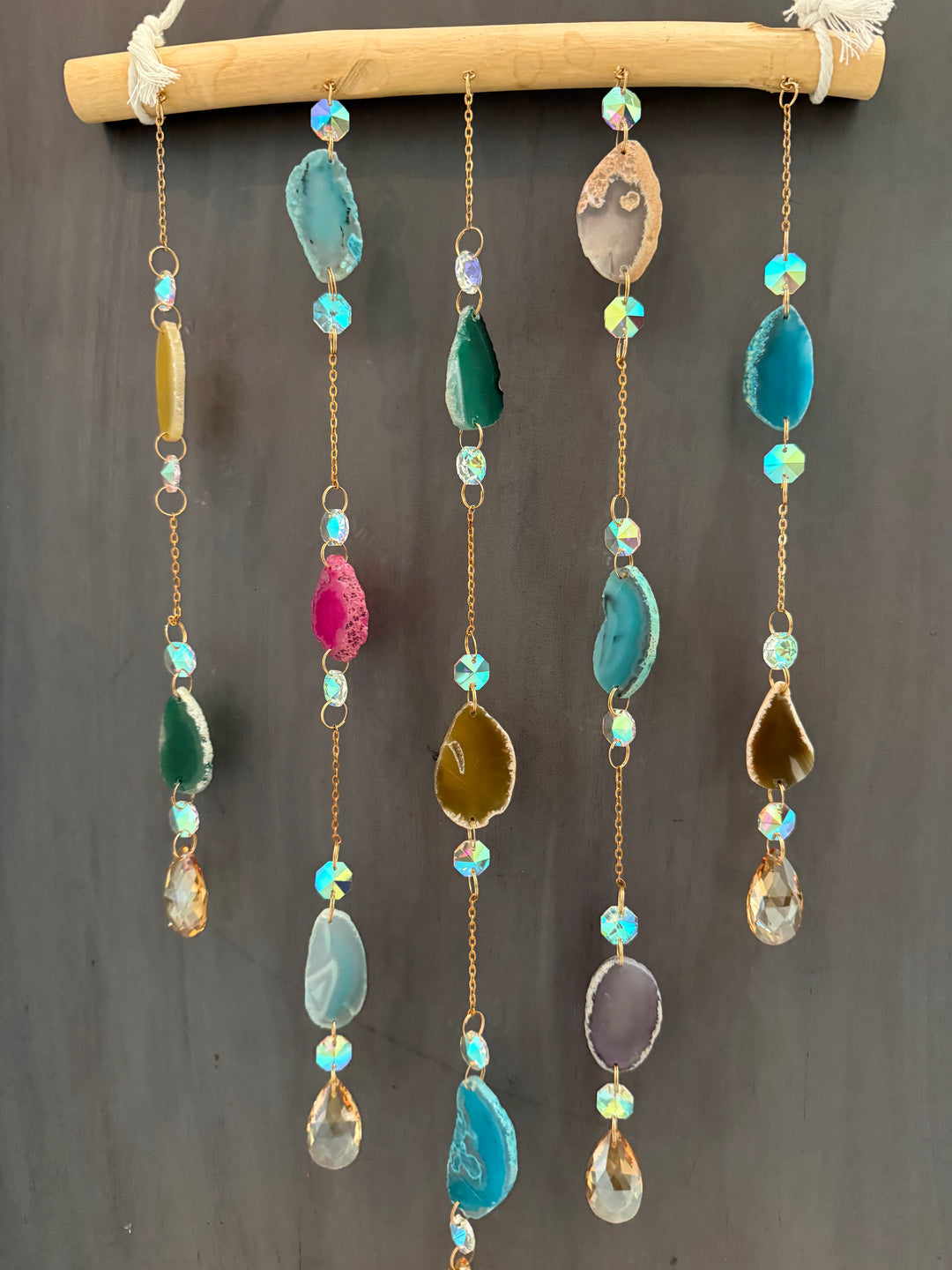 Agate Harmony Sun Catcher & Wall Decor