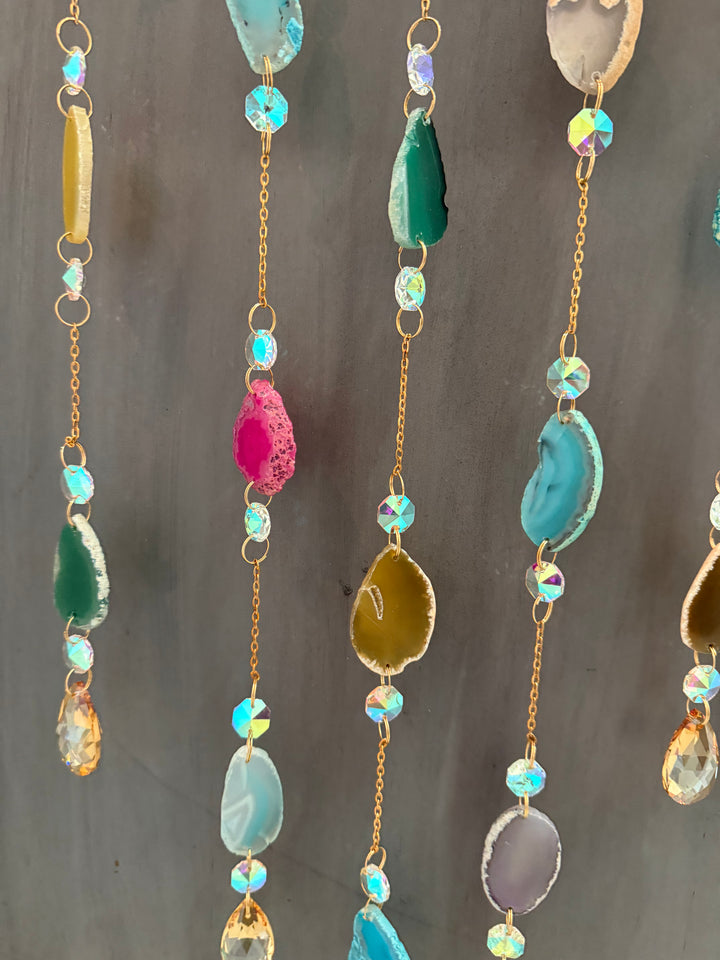 Agate Harmony Sun Catcher & Wall Decor