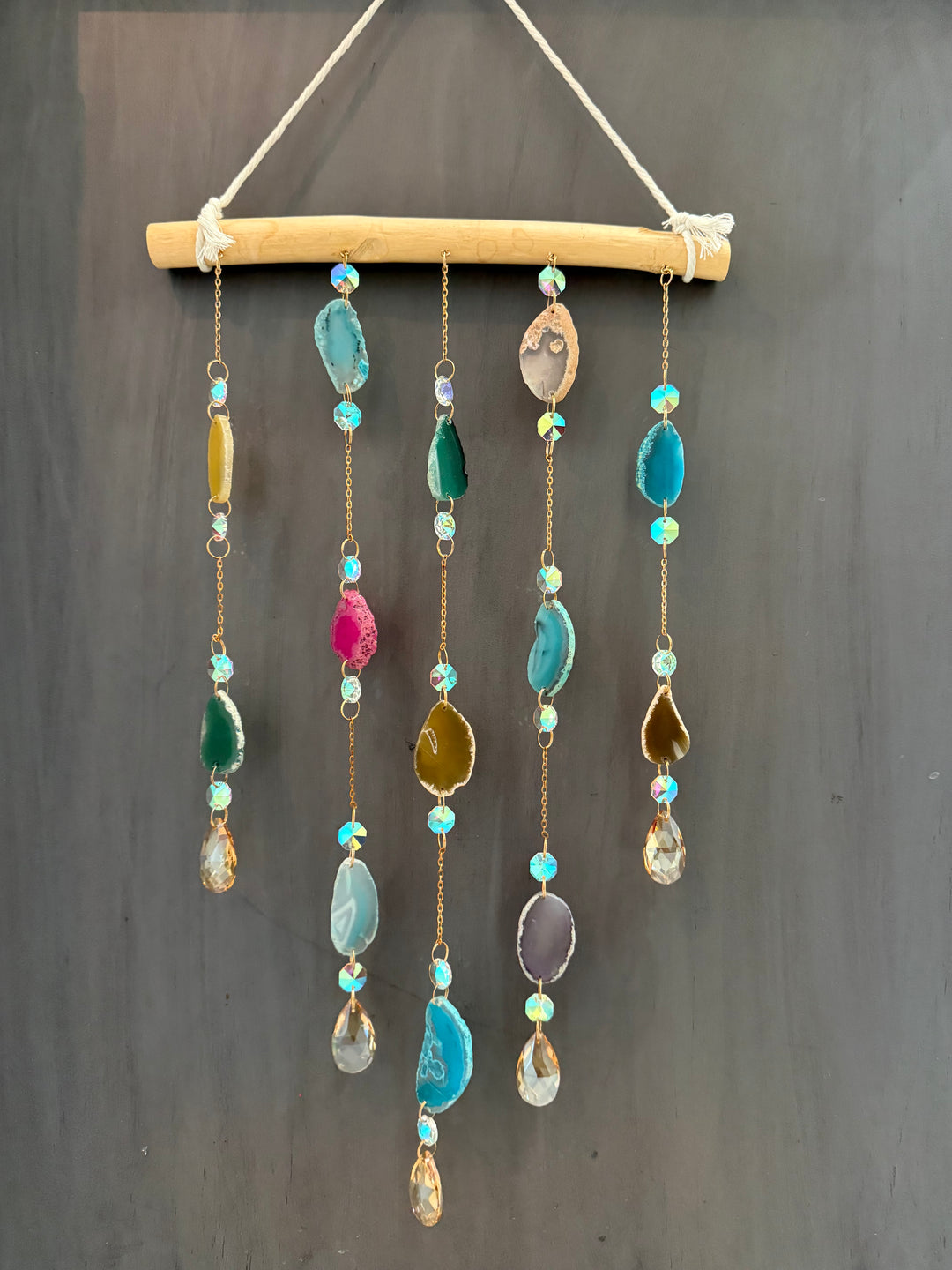 Agate Harmony Sun Catcher & Wall Decor