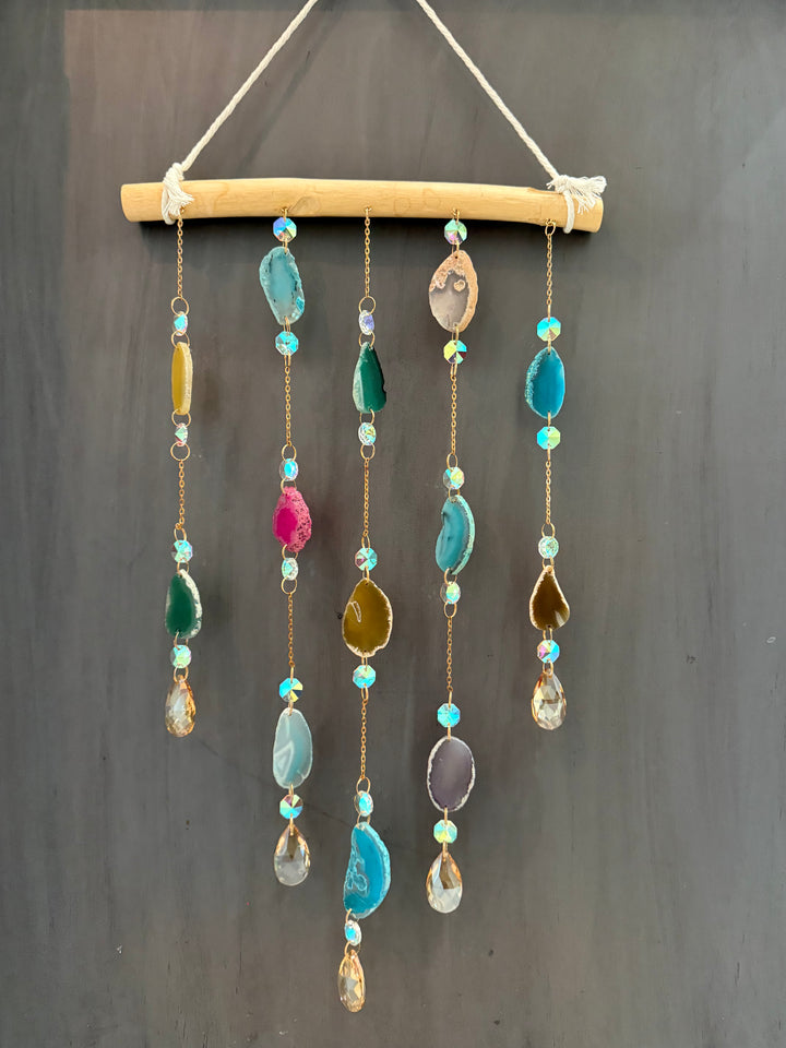 Agate Harmony Sun Catcher & Wall Decor