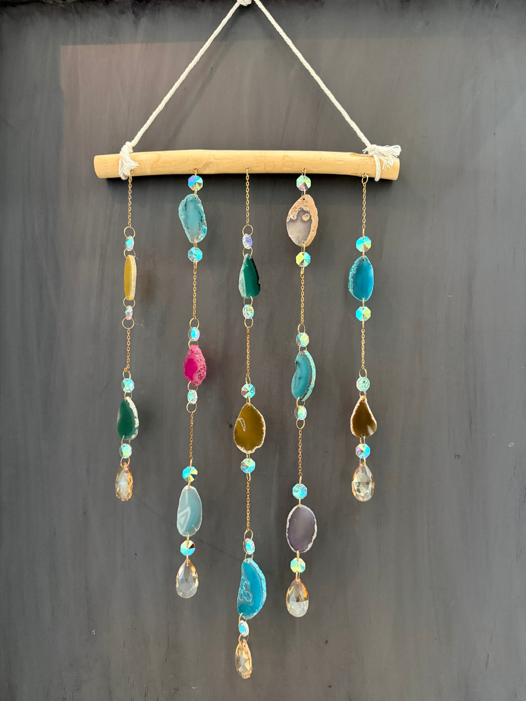 Agate Harmony Sun Catcher & Wall Decor