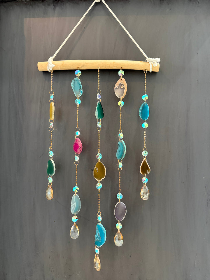 Agate Harmony Sun Catcher & Wall Decor