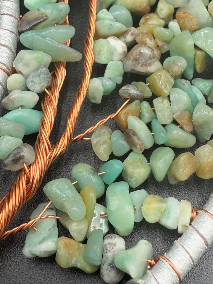 Lunar Dream & Sun catcher with Fluorite and Agate