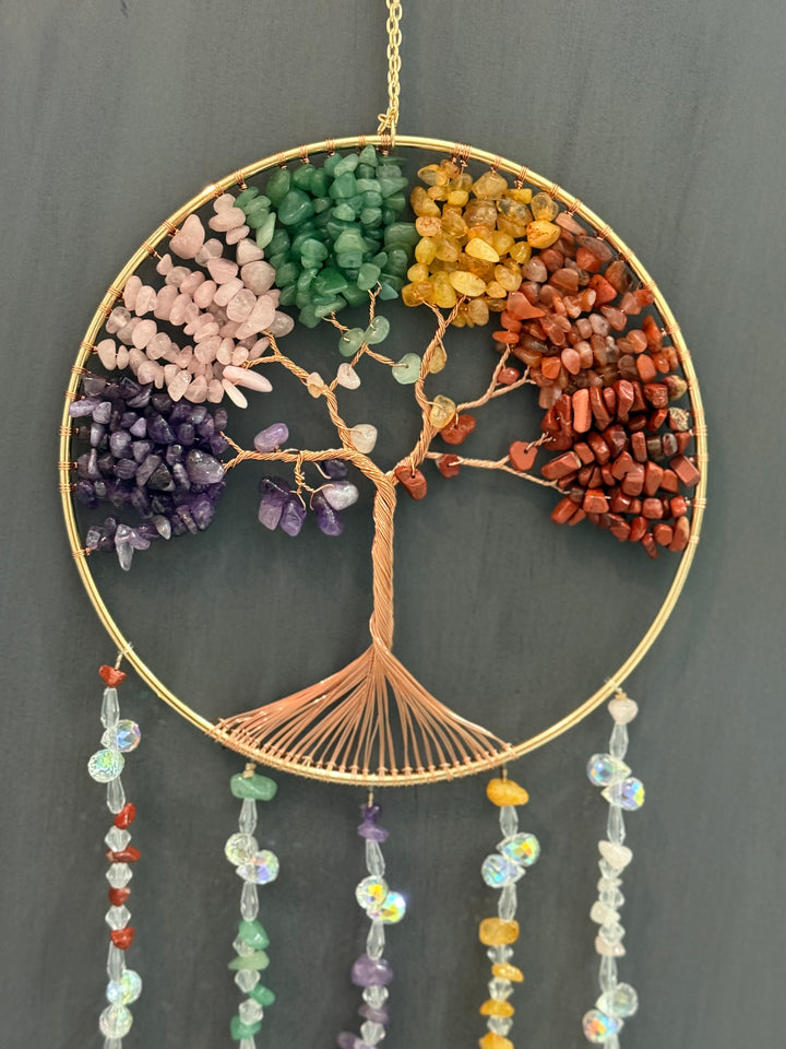 Heart Expansion Tree of Life Sun Catcher