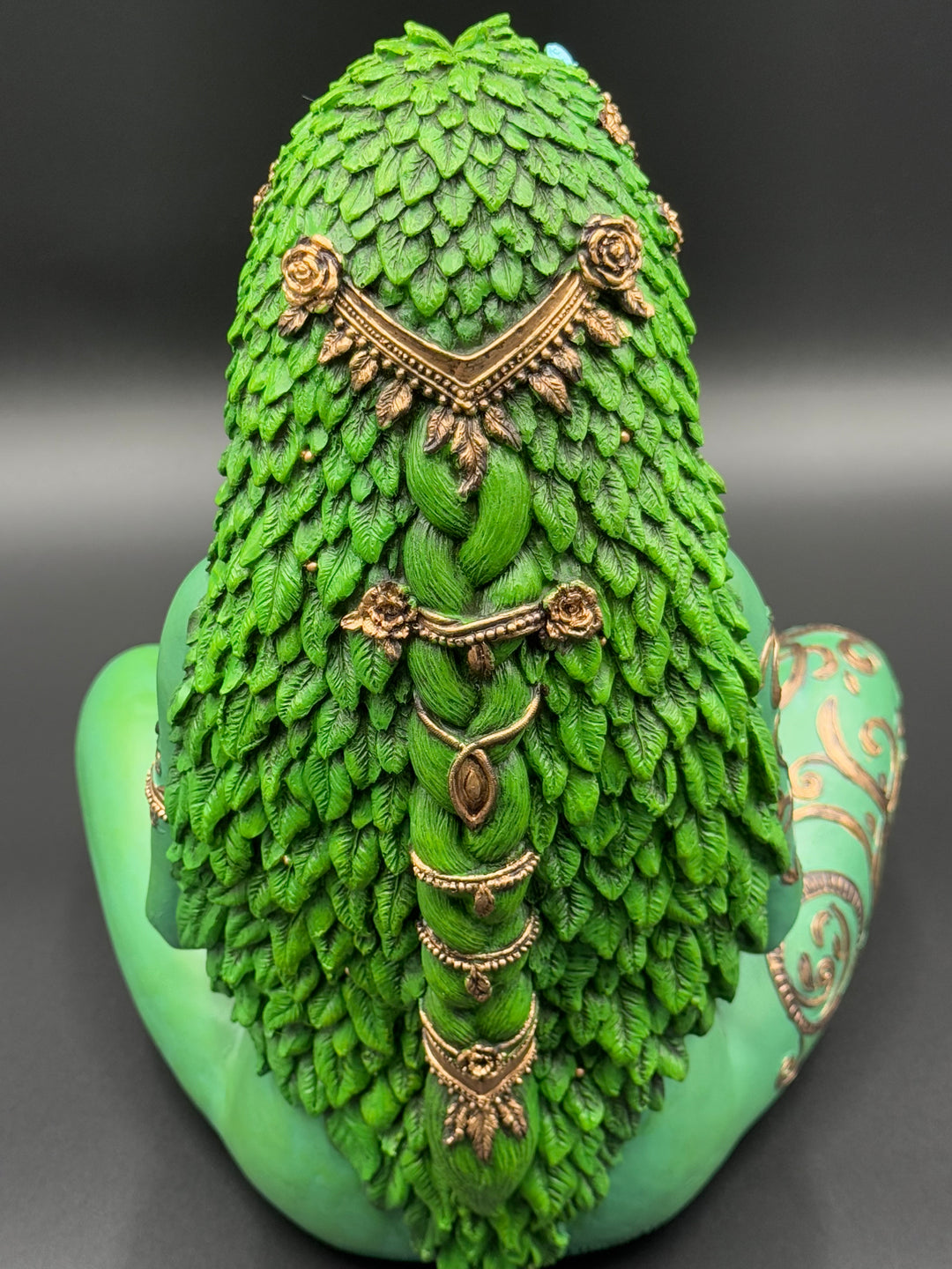 Large/Small Hand-painted "Gaia" Mother Earth Polyresin Statue