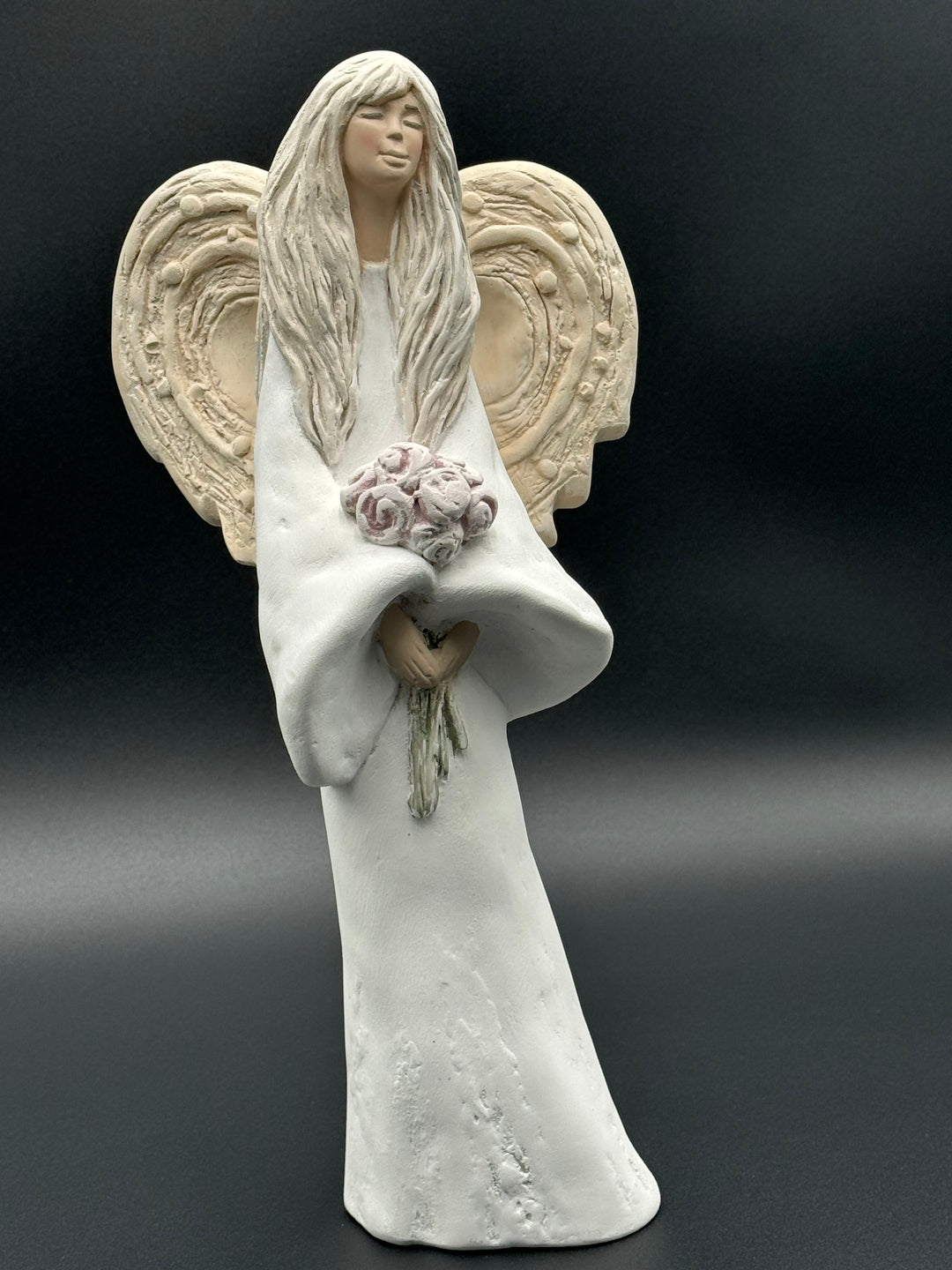 Vivartis Angel- Divine Harmony - The Rose Winged Seraph (495)