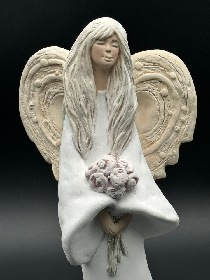 Vivartis Angel- Divine Harmony - The Rose Winged Seraph (495)