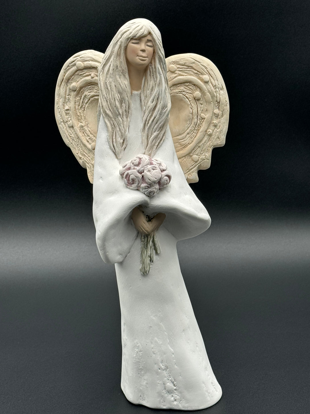 Vivartis Angel- Divine Harmony - The Rose Winged Seraph (495)