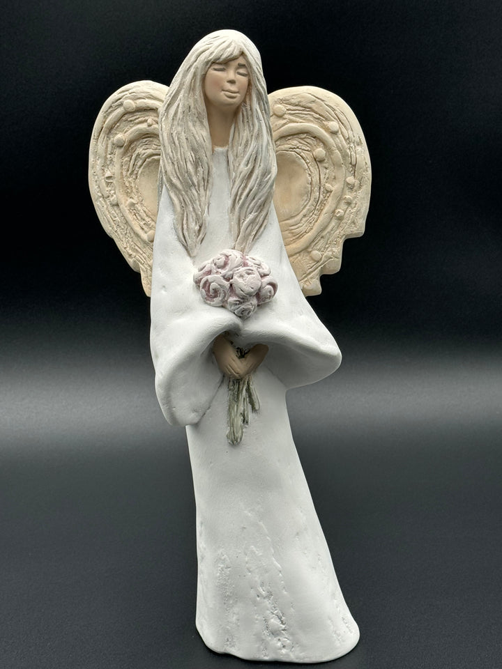 Vivartis Angel- Divine Harmony - The Rose Winged Seraph (495)