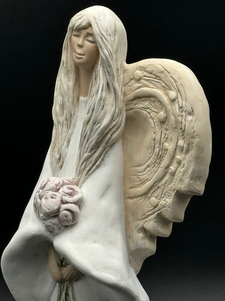 Vivartis Angel- Divine Harmony - The Rose Winged Seraph (495)