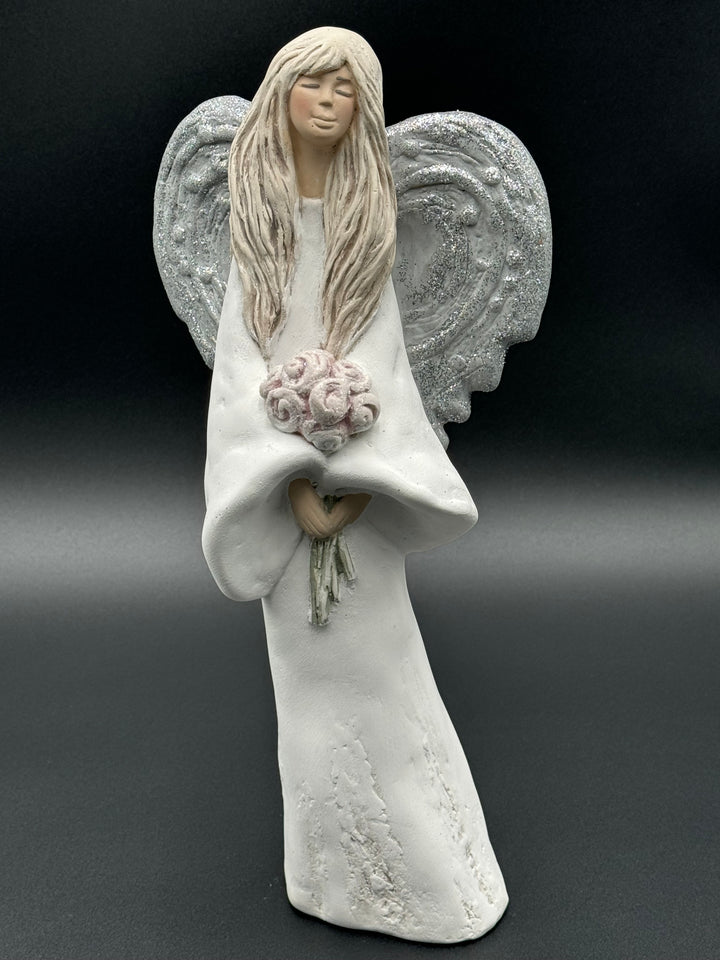 Vivartis Angel- Divine Harmony - The Rose Winged Seraph (495)