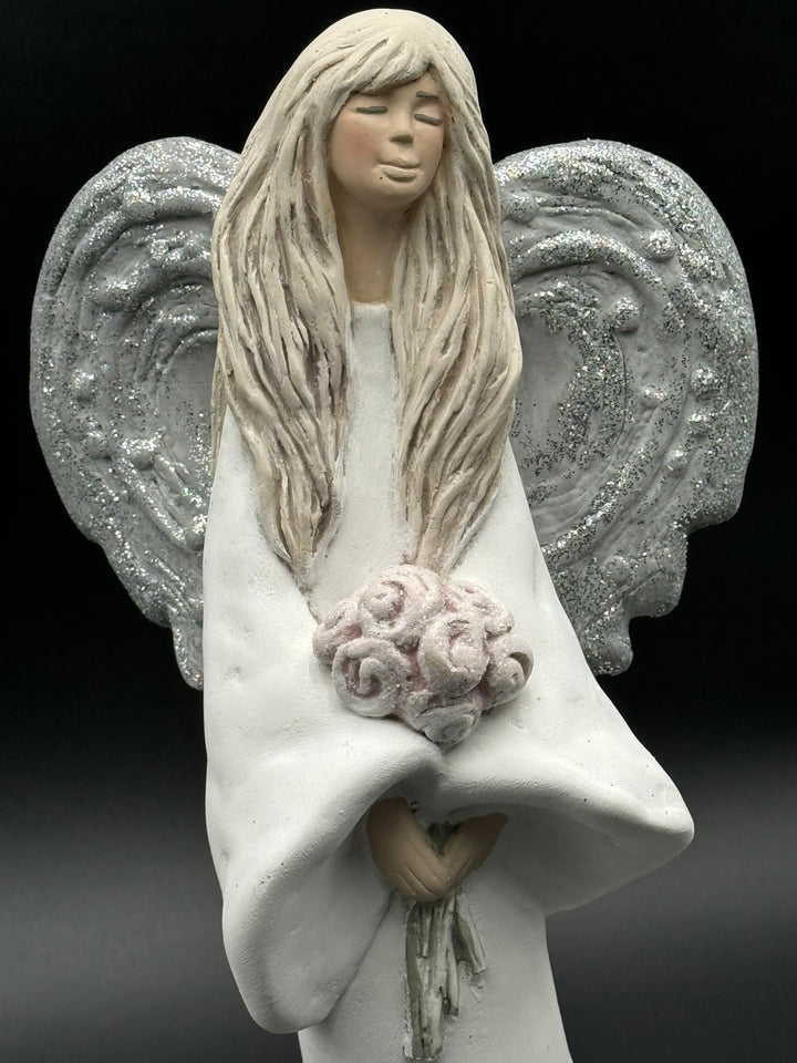 Vivartis Angel- Divine Harmony - The Rose Winged Seraph (495)