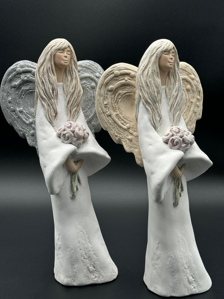 Vivartis Angel- Divine Harmony - The Rose Winged Seraph (495)