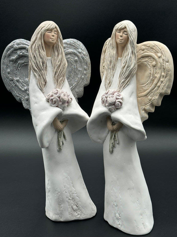 Vivartis Angel- Divine Harmony - The Rose Winged Seraph (495)