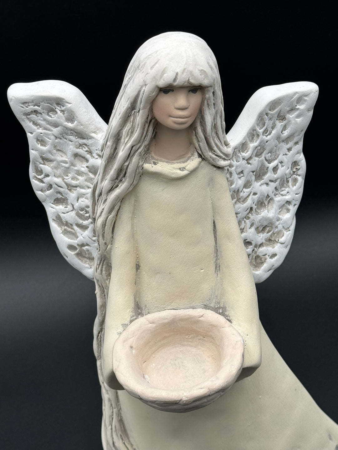 Vivartis Angel- Golden Serenity - The Candle-Bearer Angel (425W)