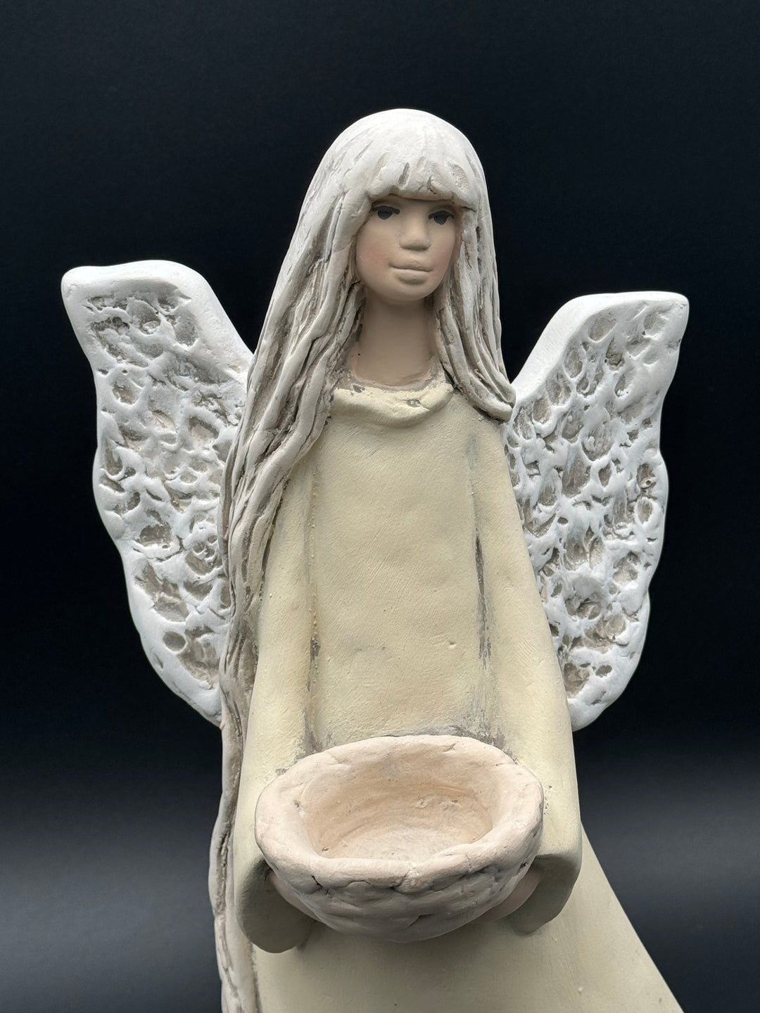 Vivartis Angel- Golden Serenity - The Candle-Bearer Angel (425W)