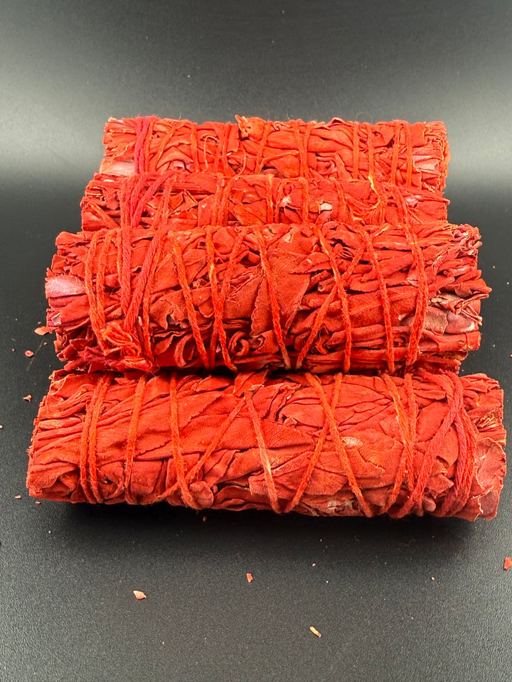 Dragon’s Blood Sage Smudge Stick – Energy Protection & Deep Cleansing