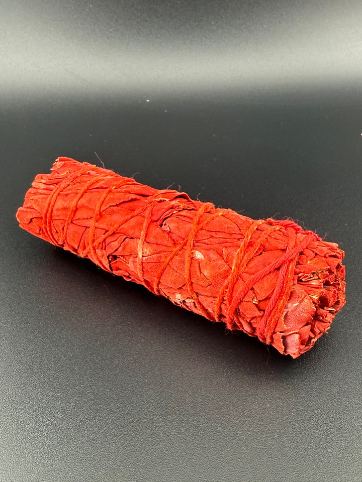 Dragon’s Blood Sage Smudge Stick – Energy Protection & Deep Cleansing