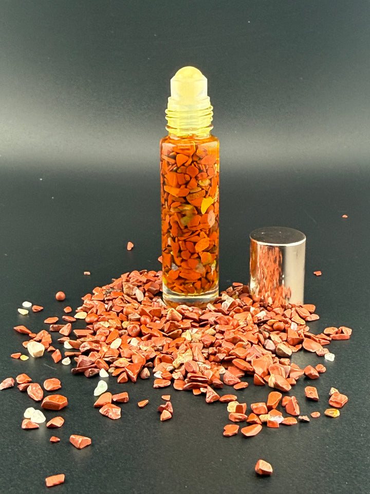 2026 Year of the Fire Horse Energy Roll-On – Red Jasper, Frankincense & Sweet Orange
