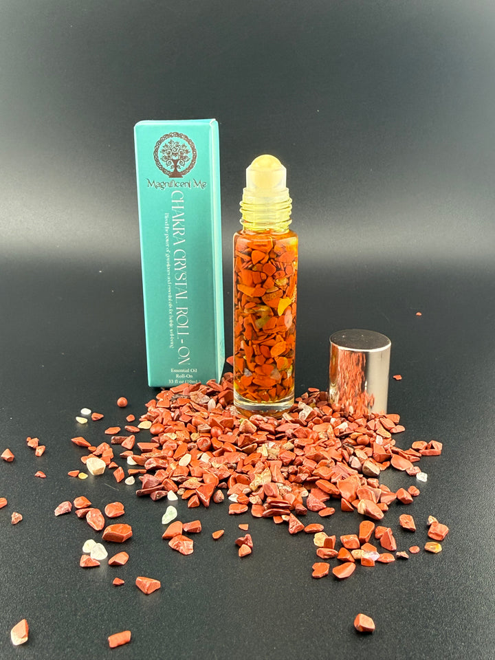 2026 Year of the Fire Horse Energy Roll-On – Red Jasper, Frankincense & Sweet Orange