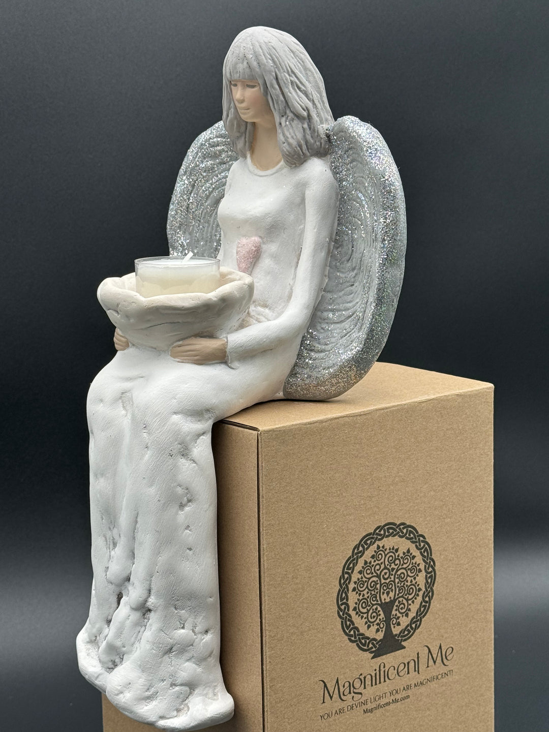 Vivartis Angel- Seraphina Lumina -  Tea Light Angel (023)
