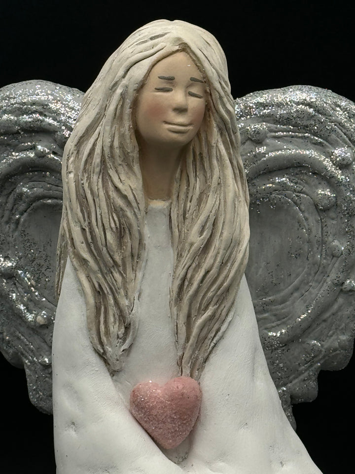 Vivartis Angel- Divine Harmony - The Rose Winged Seraph (495)