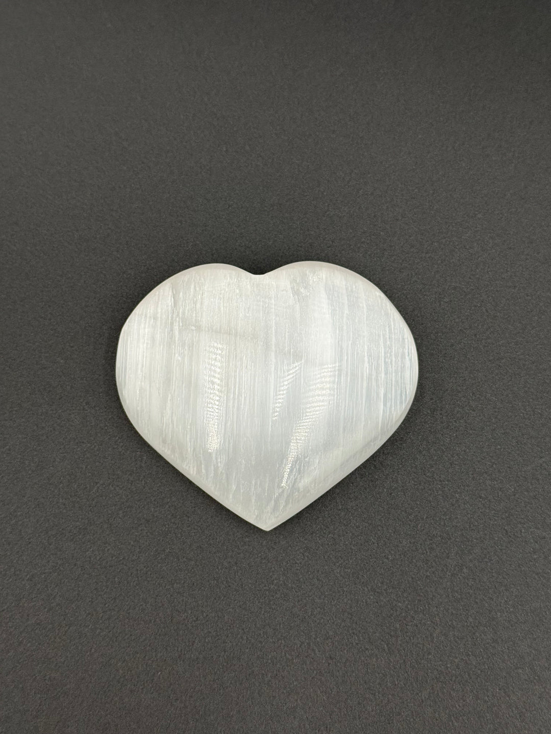Beautiful large selenite heart for cleansing and clearing