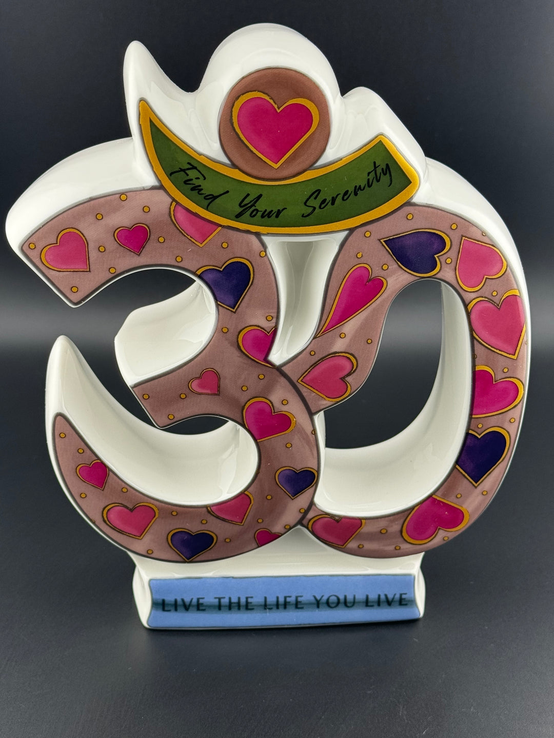 Karma & Luck - Om Statue - Live the life you live