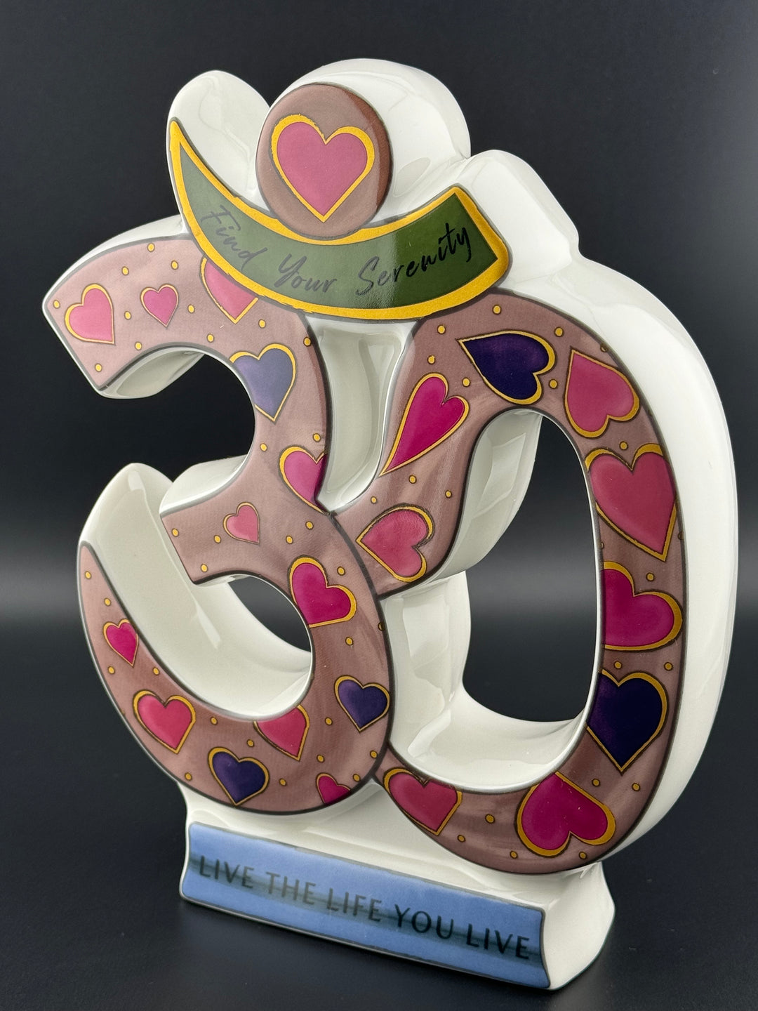 Karma & Luck - Om Statue - Live the life you live