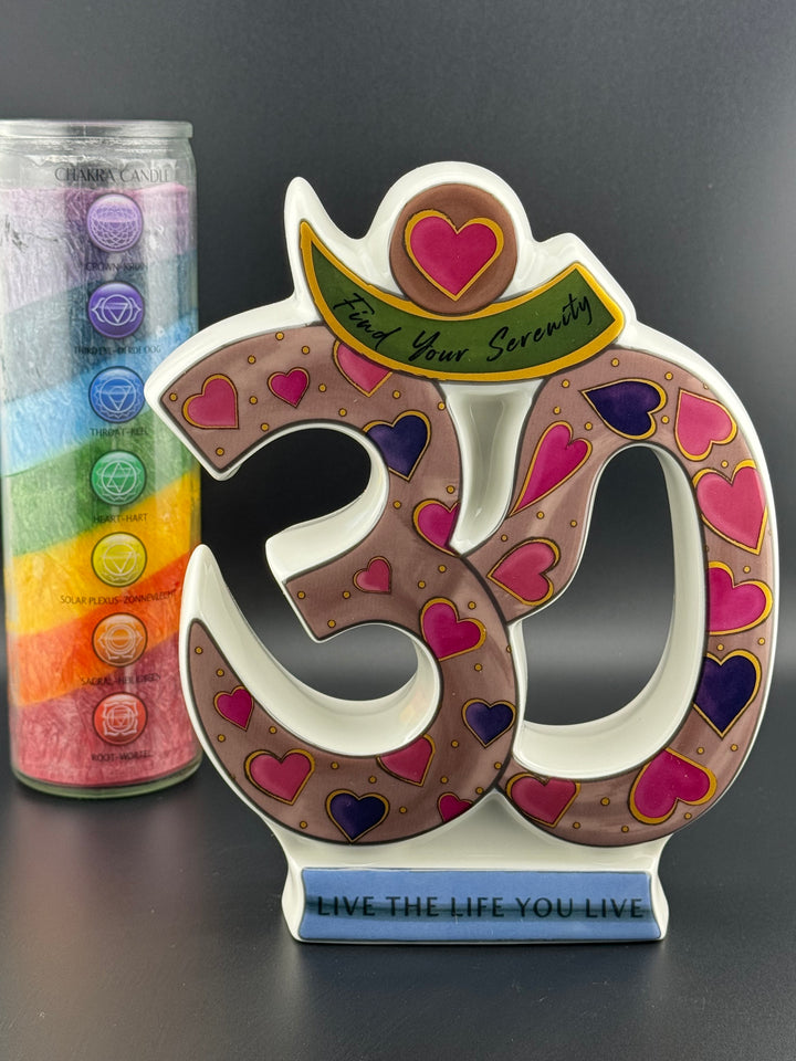 Karma & Luck - Om Statue - Live the life you live