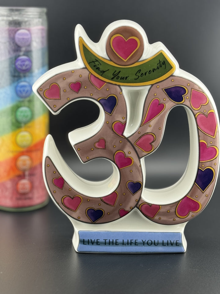 Karma & Luck - Om Statue - Live the life you live