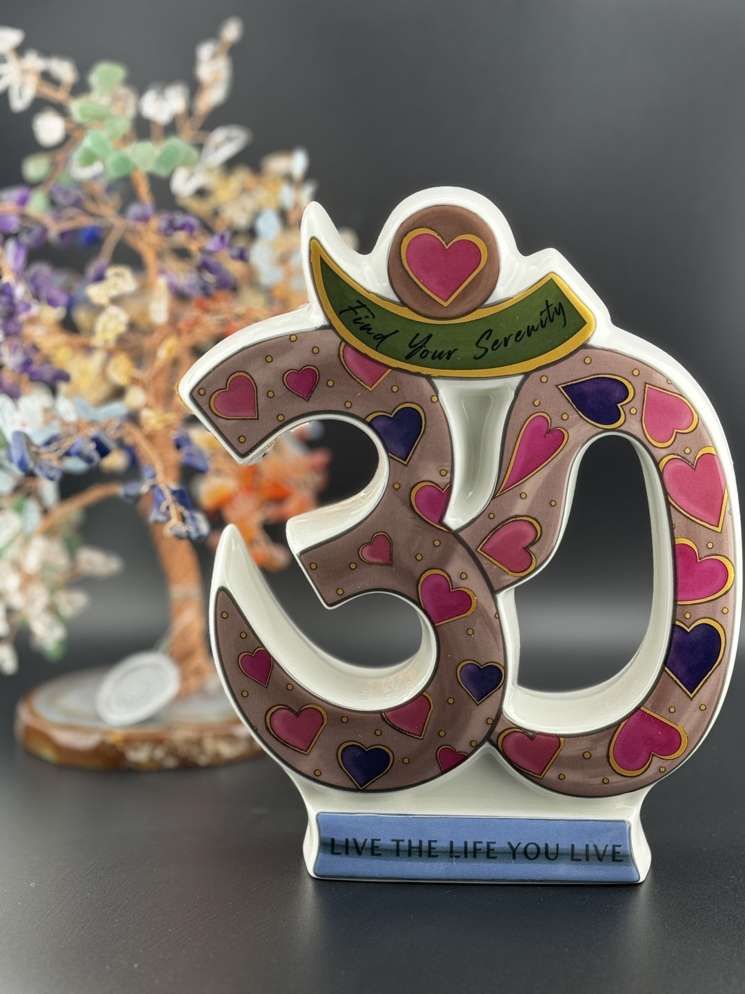 Karma & Luck - Om Statue - Live the life you live