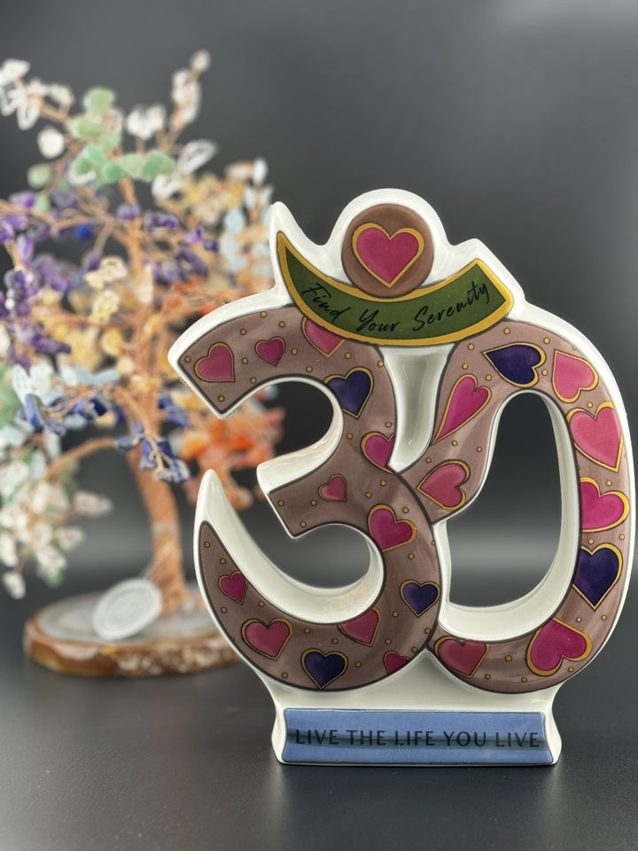 Karma & Luck - Om Statue - Live the life you live