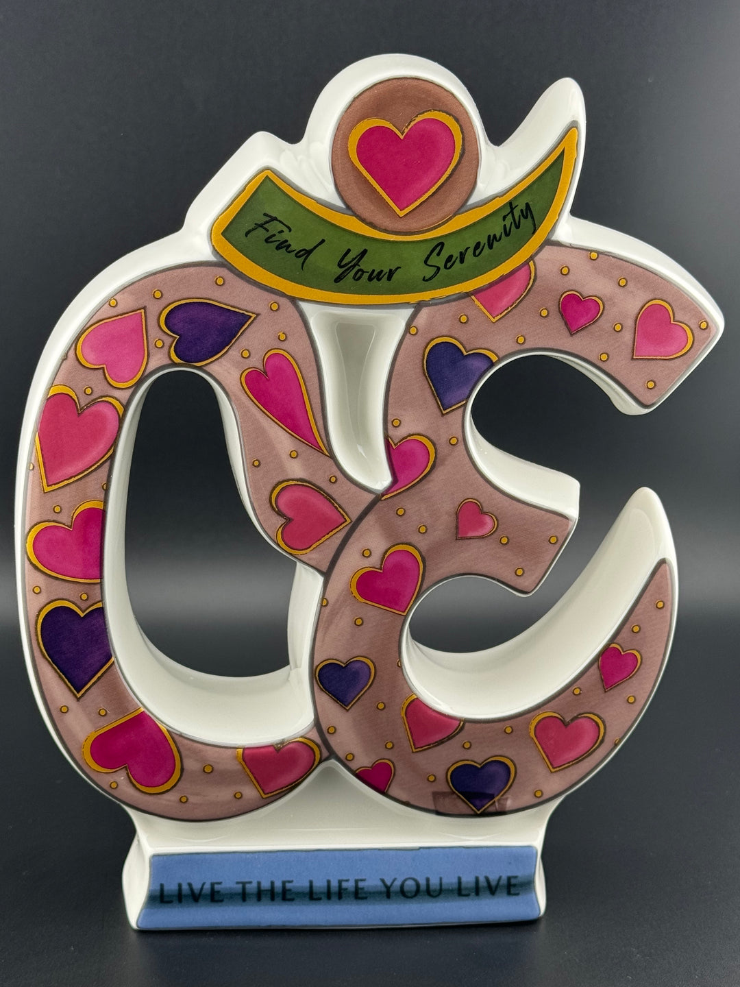 Karma & Luck - Om Statue - Live the life you live
